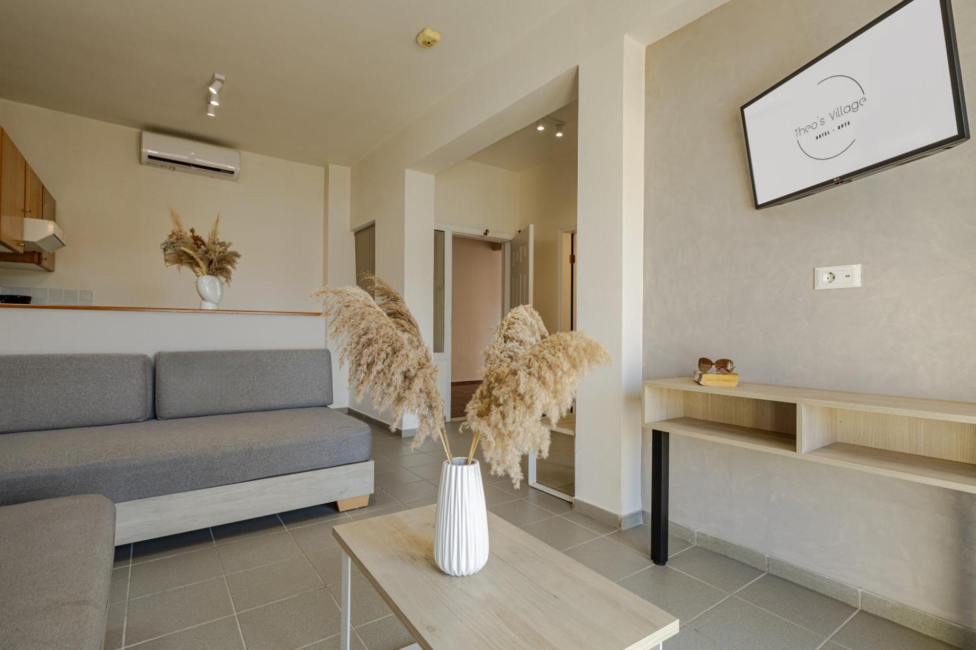 Theos Village Apartments คาโตดารัตโซ ภายนอก รูปภาพ